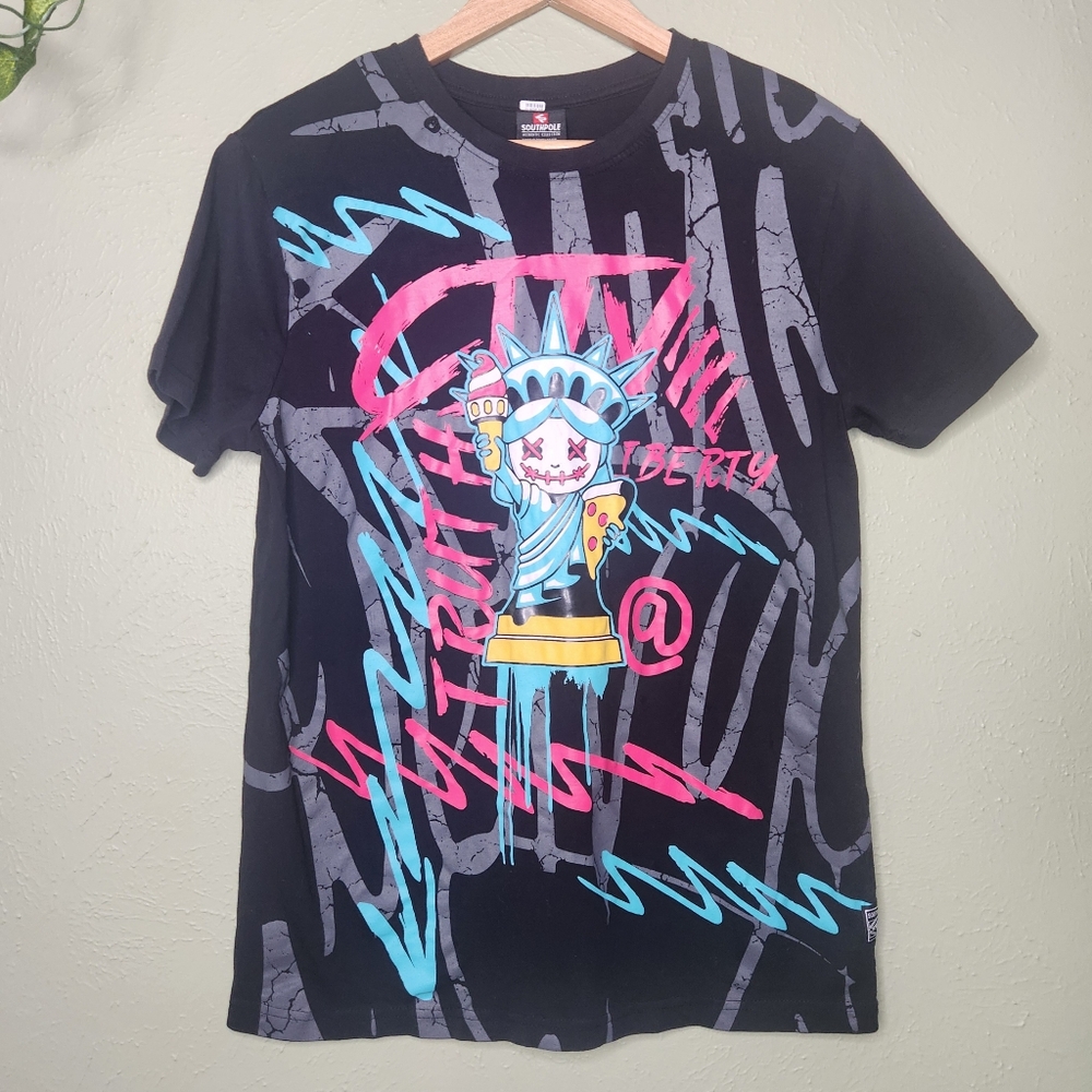 Southpole Graffiti Street Art Graphic Tee Size M Hypebeast Streetwear Skater